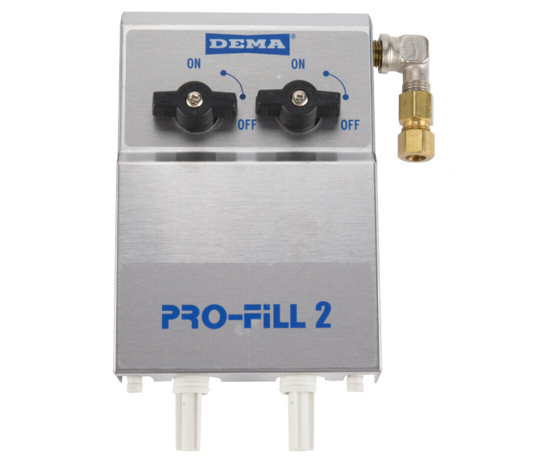Dema ProFill 2 652AG Multi Compartment Sink Warewashing Chemical Dispenser Pump