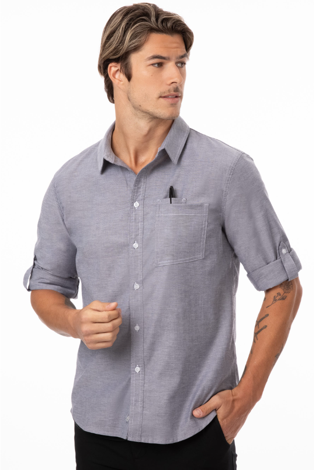 Chef Work SES01 Modern Oxford Classic Shirt