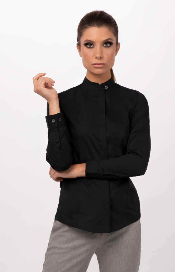 Chef Work SFB01W Formel Dress Shirt