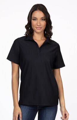 Chef Works Z650W Woman&#39;s Collared Polo Shirt