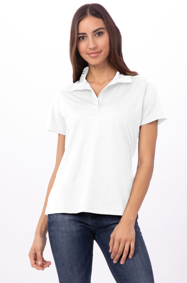 Chef Works LST650 Woman&#39;s SPORTEK® Polo Shirt