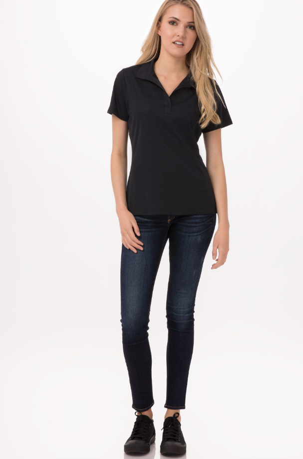 Chef Works LST650 Woman&#39;s SPORTEK® Polo Shirt