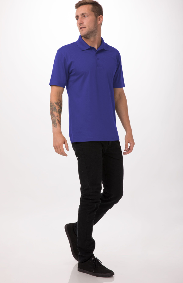 Chef Works ST650 Men&#39;s SPORTEK® Polo Shirt