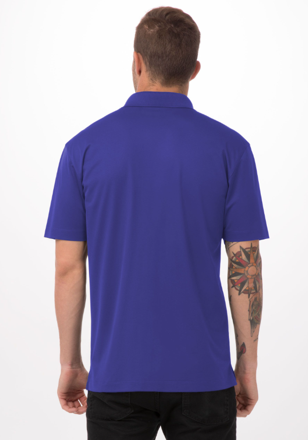 Chef Works ST650 Men&#39;s SPORTEK® Polo Shirt