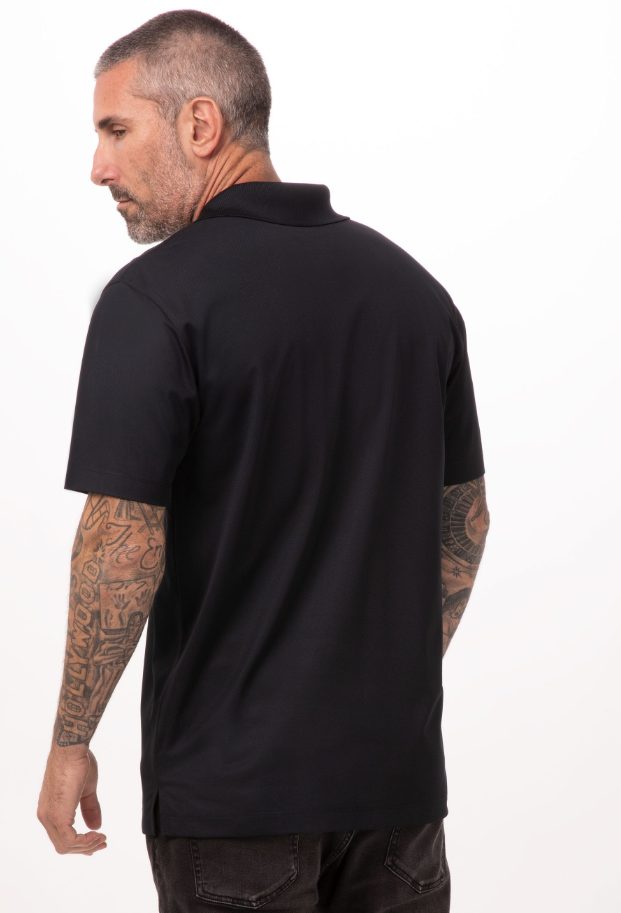 Chef Works ST650 Men&#39;s SPORTEK® Polo Shirt
