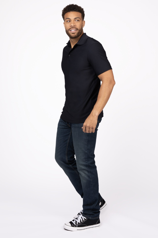 Chef Works Z650 Men&#39;s Collared Polo Shirt
