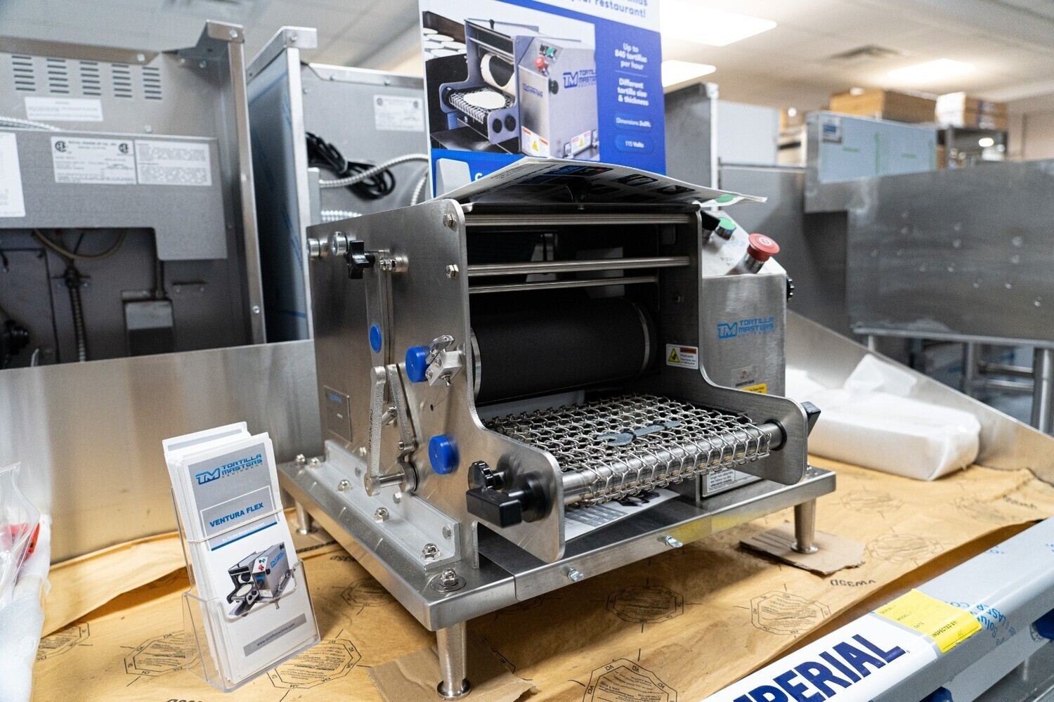 Tortilla Masters TM105 Ventura Flex Tortilla Machine, Countertop, Electric