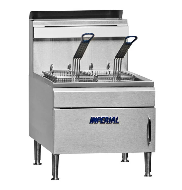 Imperial IFST-25 Countertop Fryer, Natural Gas, 25 lb. cap.