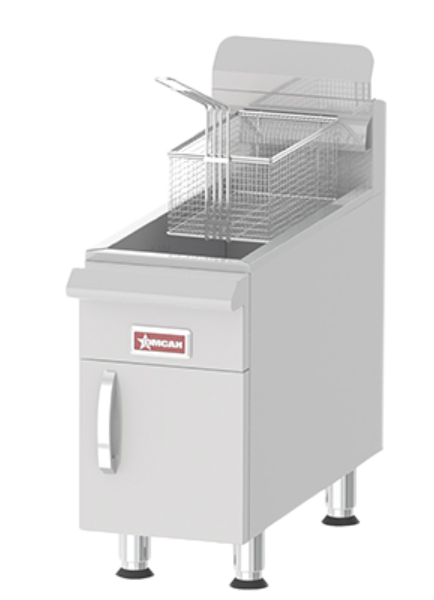Omcan 43086 (CE-CN-UR-CF15) Fryer Countertop Natural Gas