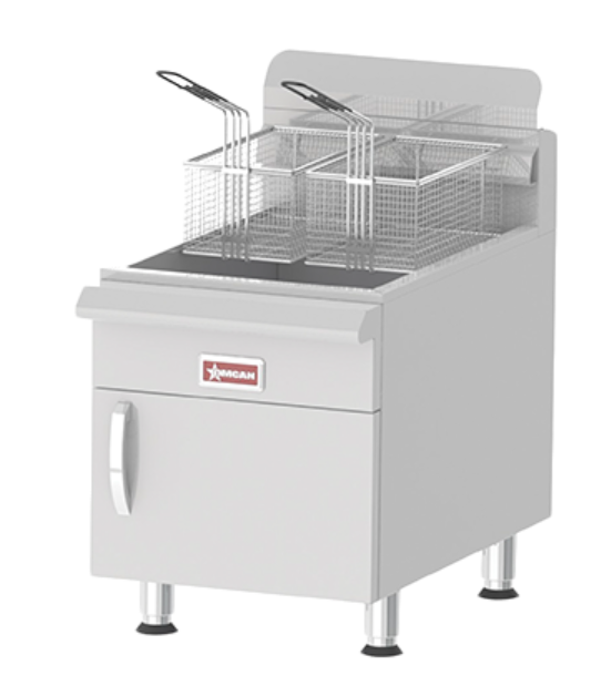 Omcan 43088 (CE-CN-UR-CF30) Fryer Countertop Natural Gas