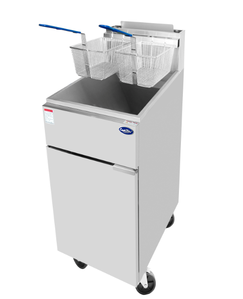 Atosa ATFS-40-NG CookRite Fryer, natural gas, floor model, 40 lb. capacity,