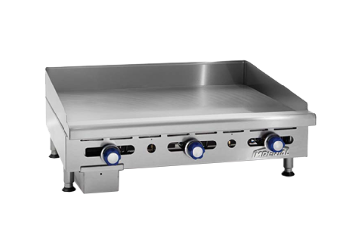 Imperial IMGA-4828 Countertop, 48&quot; Griddle, Gas, manual controls