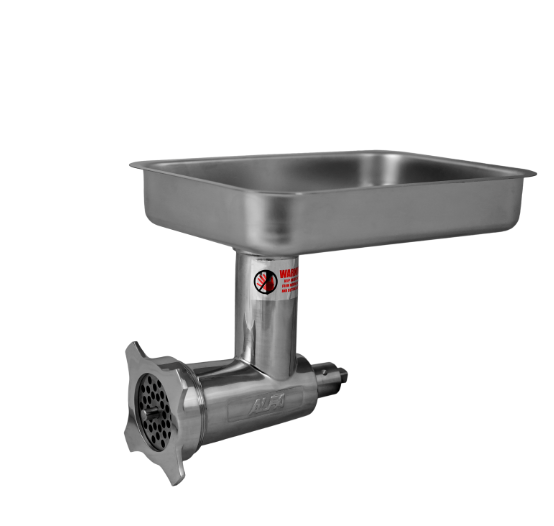 Alfa International 22 SS CCA SS Attachment For #12 Hub With 22 Plate &amp; Knife &amp; Stomper &amp; Pan