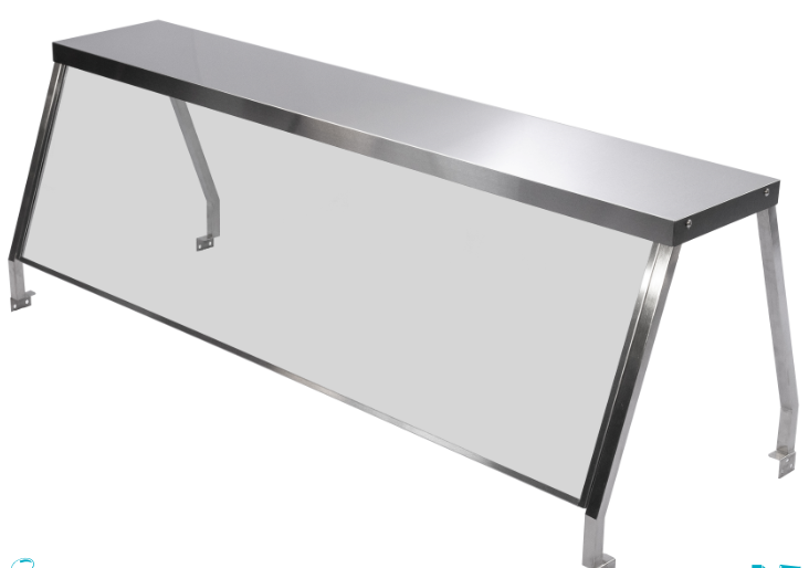 Serv-ware SG5-1 Sanitary Guard, single-sided 72-3/10&quot;W
