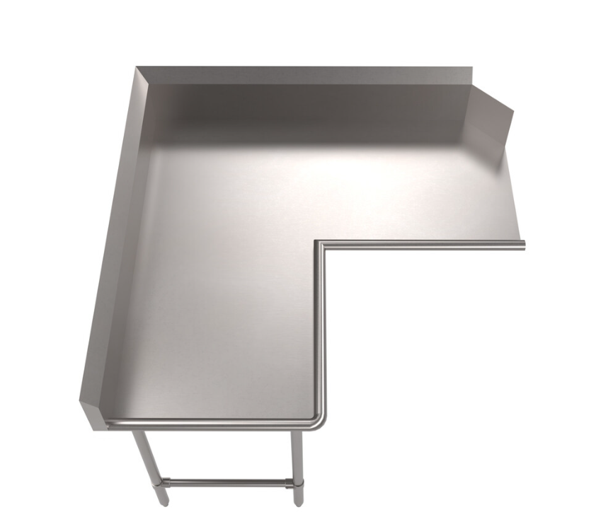BK Resources BKCDT6-C6060L Clean Dishtable, corner design, 60&quot;W x 60&quot;D, L-shape