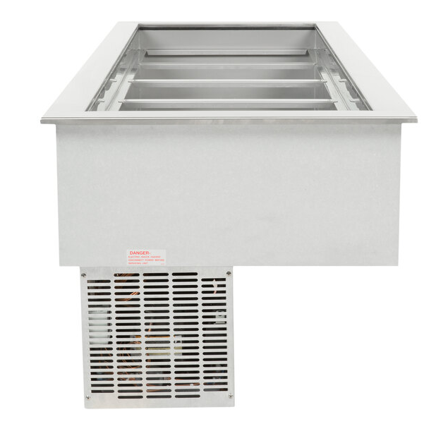 APW Wyott CW5 Cold Food Well Unit, Drop In, 5 Pans