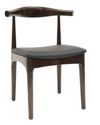 Everyday ERP‐B2003‐W  Beechwood Chair in Walnut Finish w/ Vinyl Seat Seat Width: 19&quot;, Seat Depth:18&quot;, Dimensions: 31&quot;H x 23&quot;L x 22&quot;W, Weight: 14 LBS., Seat Height: 18&quot;
