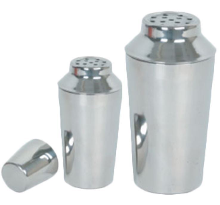 Thunder Group SLIG003 Cocktail Shaker, 16 oz., 3-piece set includes: shaker, strainer &amp; jigger, stainless steel