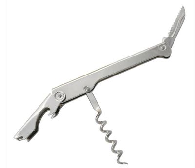 Winco CO-511 Waiter’s Corkscrew, Stainless Steel
