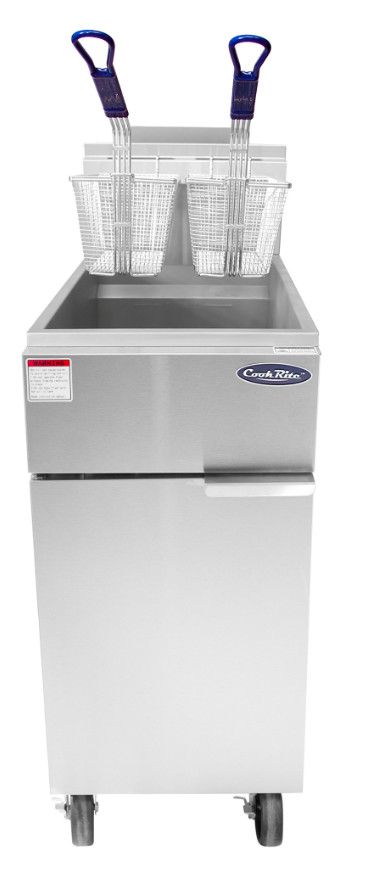 Atosa ATFS-50 LP  CookRite Fryer, LP gas, floor model, 50 lb. capacity,
