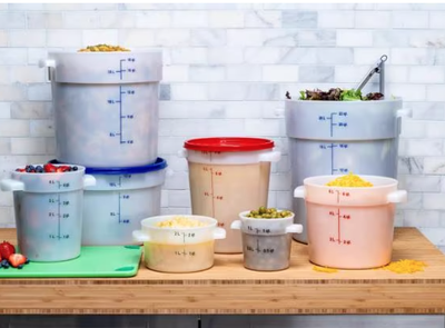 Round Containers  &amp; Lids