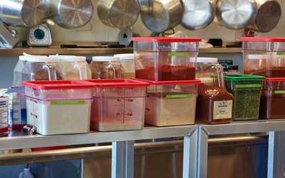 Square Containers  &amp; Lids