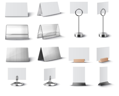 Table Signs &amp; Holders