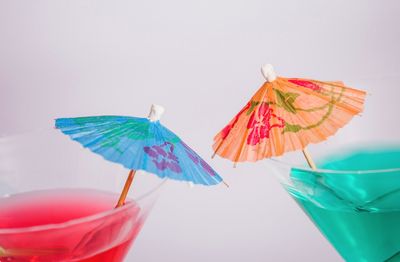 Winco PK-P4 Parasol Picks Wood with Umbrella Top, 3-15/16&quot;L - 20/Bag