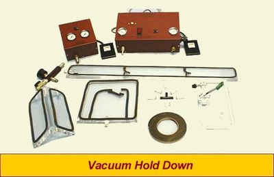 Vacuum Hold Down Systems