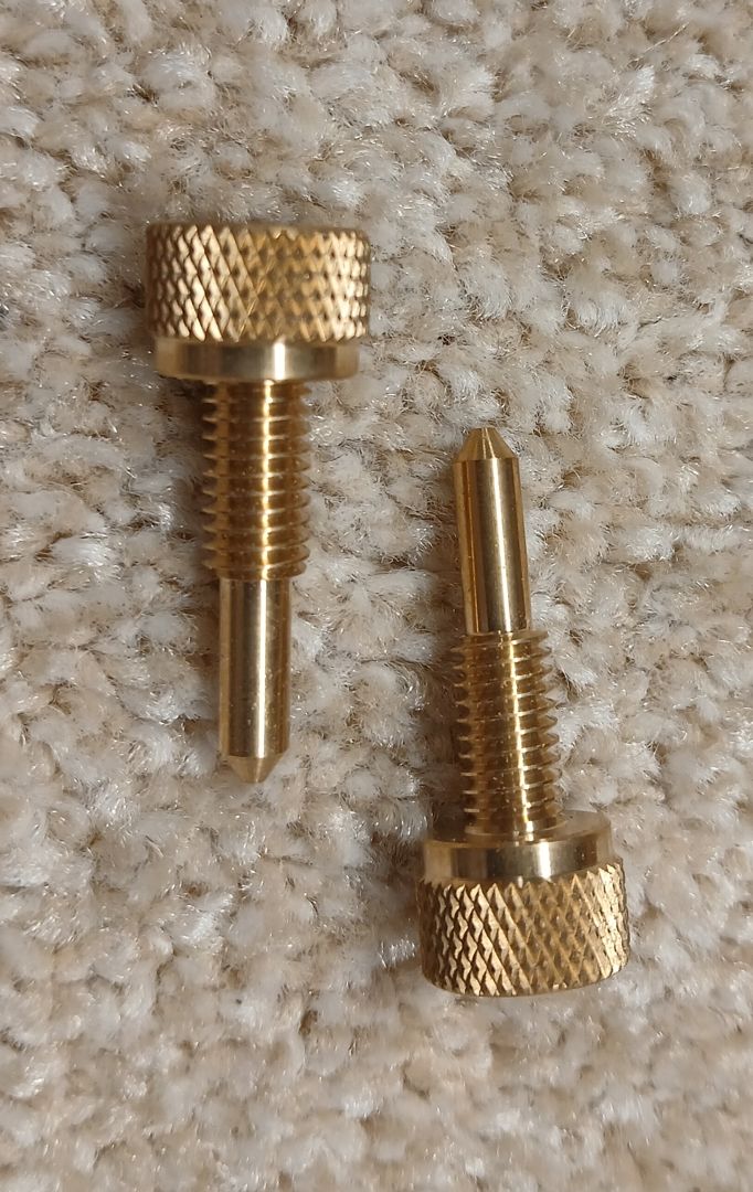 DR5S Replacement Brass Screws for 5½&quot; GS5 Spreader Plastic Axle