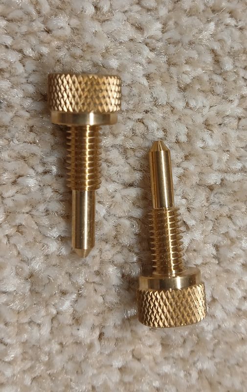 Replacement Brass Screws for 5½" GS5 Spreader Plastic Axle (DR5S)
