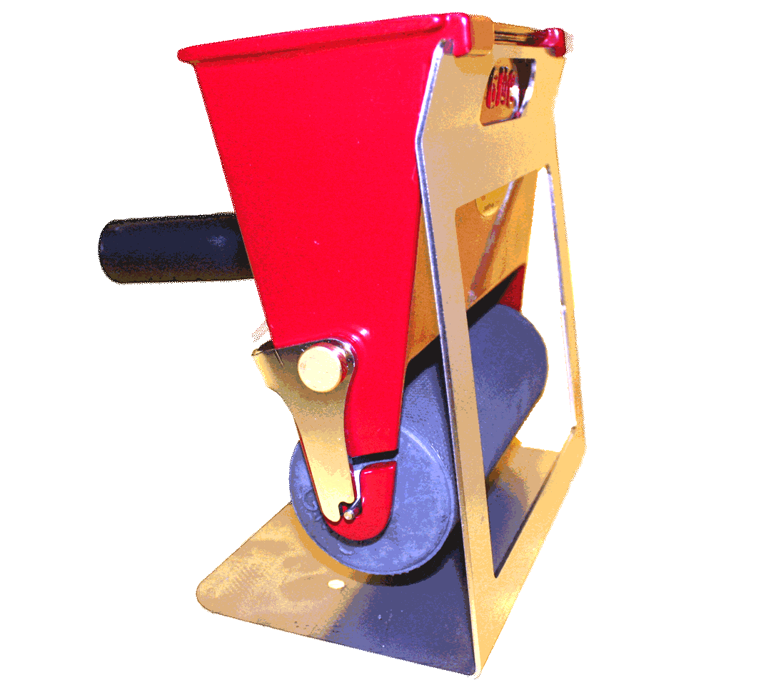 The 7" Handheld Glue Applicator with a 2-Quart Hopper from Quality VAKuum Products delivers precision and efficiency for seamless adhesive application.