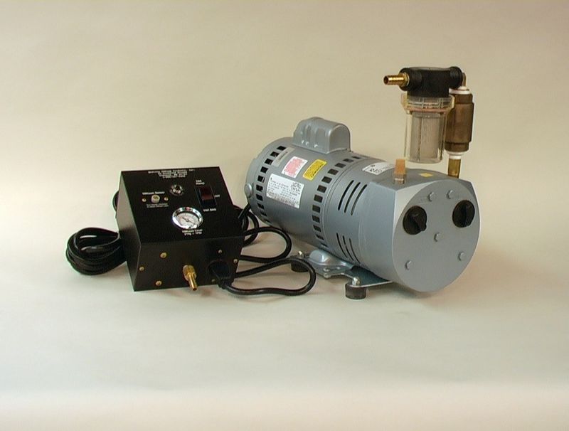 10 CFM Automatic Vacuum System – Rotary Vane Pump with Electronic Controller (ES10)