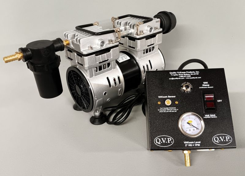 5 CFM Automatic Vacuum System – Oil-Free Rocking Piston with Electronic Controller (ES5) 5 CFM Automatic Vacuum System – Oil-Free Rocking Piston with Electronic Controller (ES5)
