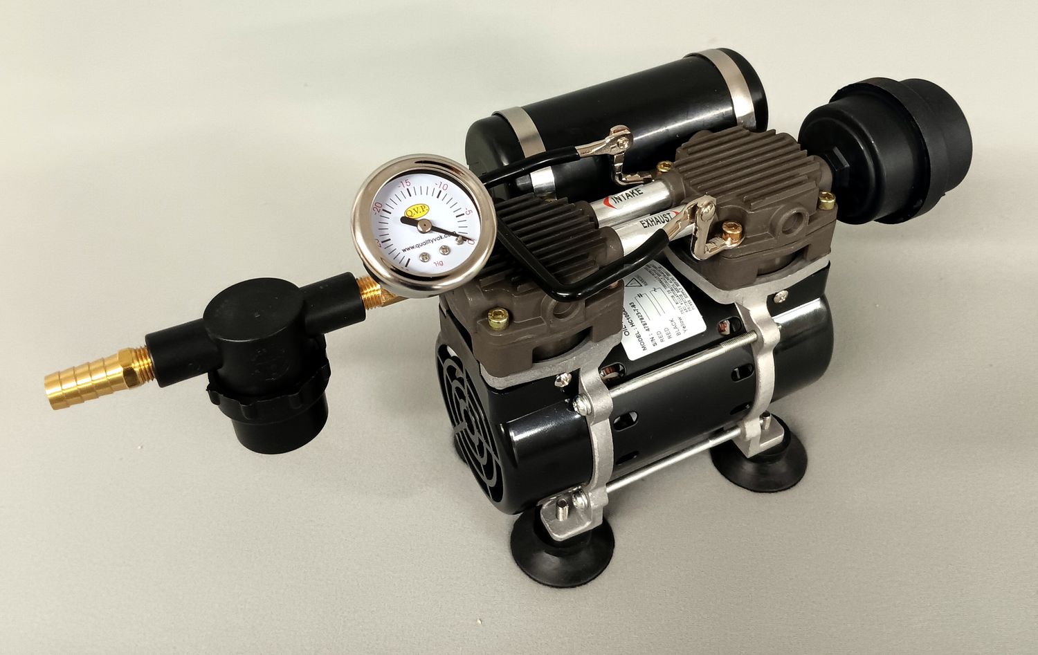 2 CFM Electric Vacuum System – Oil-Free Rocking Piston (EP2)