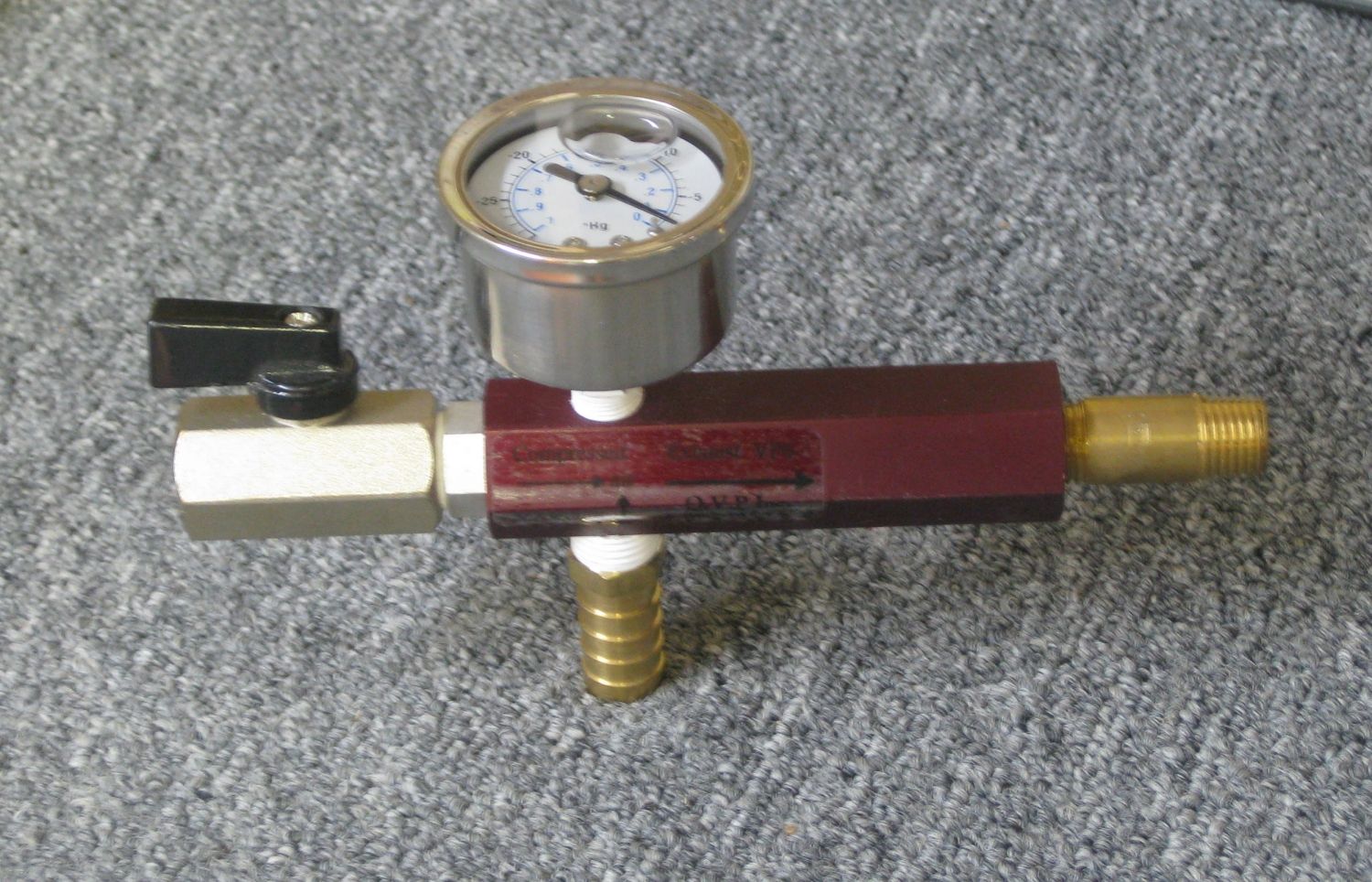 10 CFM Air-Powered Vacuum Pump for Dairy Applications (VP10M Kit)