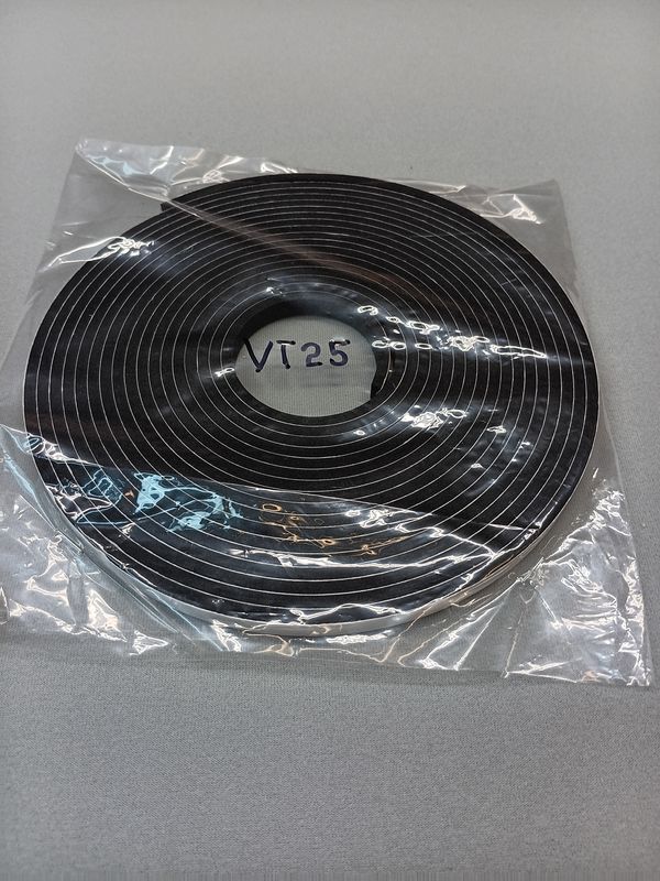 Closed Cell Neoprene Tape – 3/8" x 3/16" x 25' for Vacuum Jigs and Fixtures (VT25)