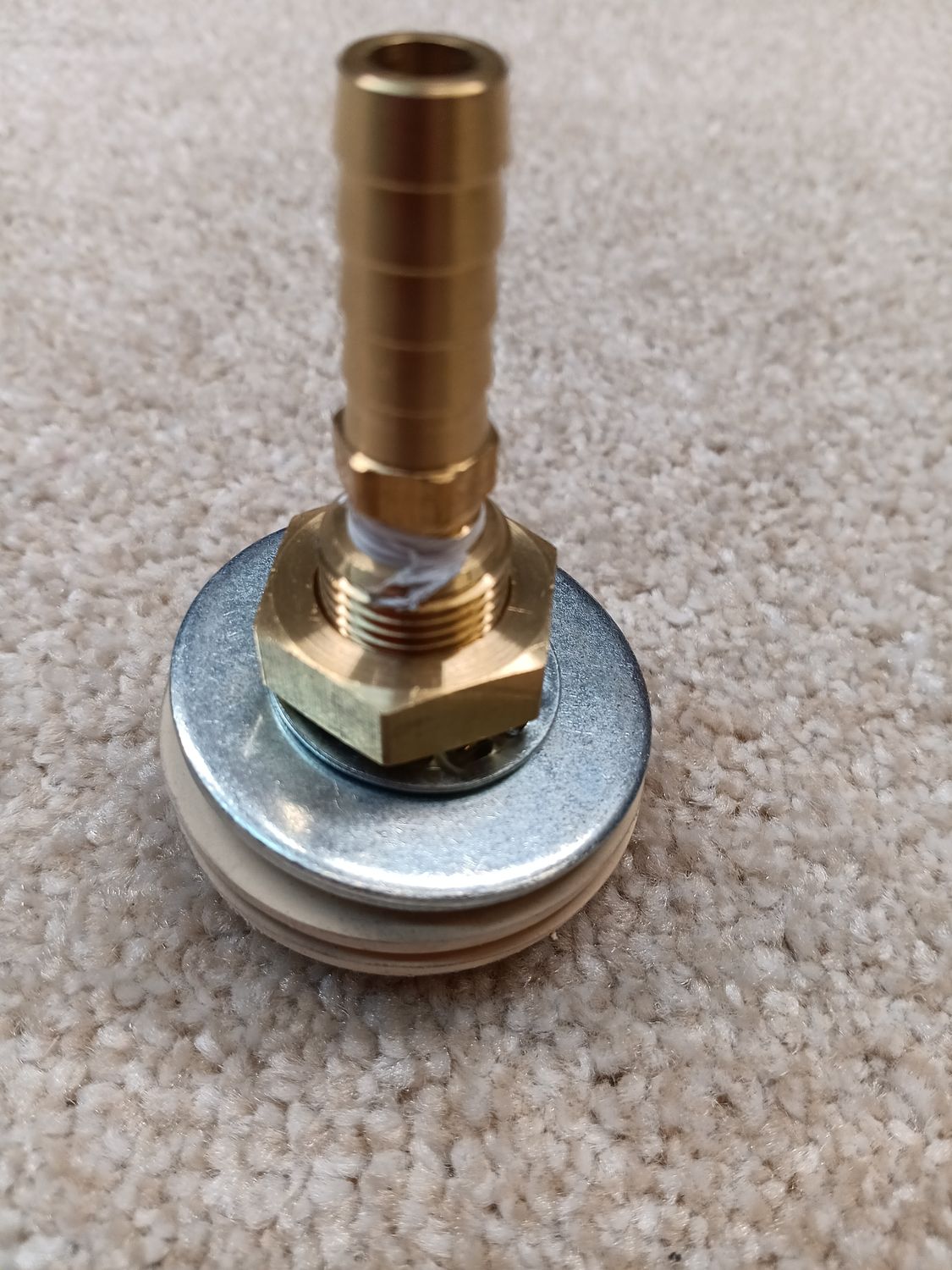 Vacuum Bag Connector Assembly for 3/8" I.D. Hose (VCA)