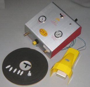 Quality VAKuum Products' NU2FS regulated hold-down air-powered vacuum pump delivers 2 CFM of vacuum flow.