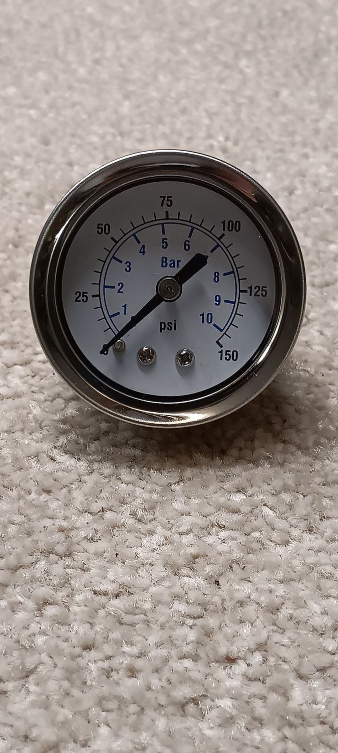 1.5" Panel-Mounted Pressure Gauge "0–160 PSI" (PG1.5)