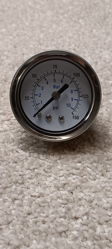 1.5" Panel-Mounted Pressure Gauge "0–160 PSI" (PG1.5)