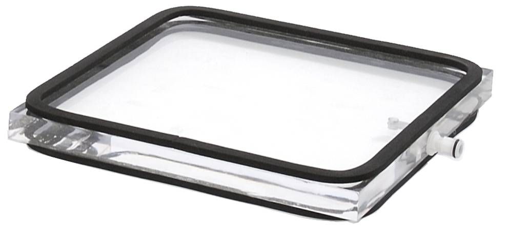 9" x 9" x 3/4" Clear Acrylic Vacuum Clamping Baseplate (BP1)