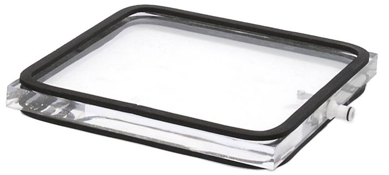 9" x 9" x 3/4" Clear Acrylic Vacuum Clamping Baseplate (BP1)