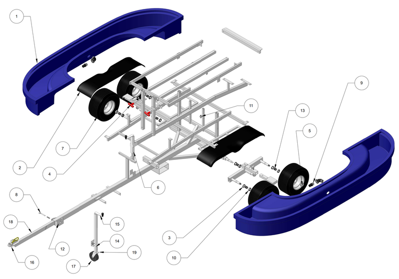 Leveller to suit OT Mobile range (new style)