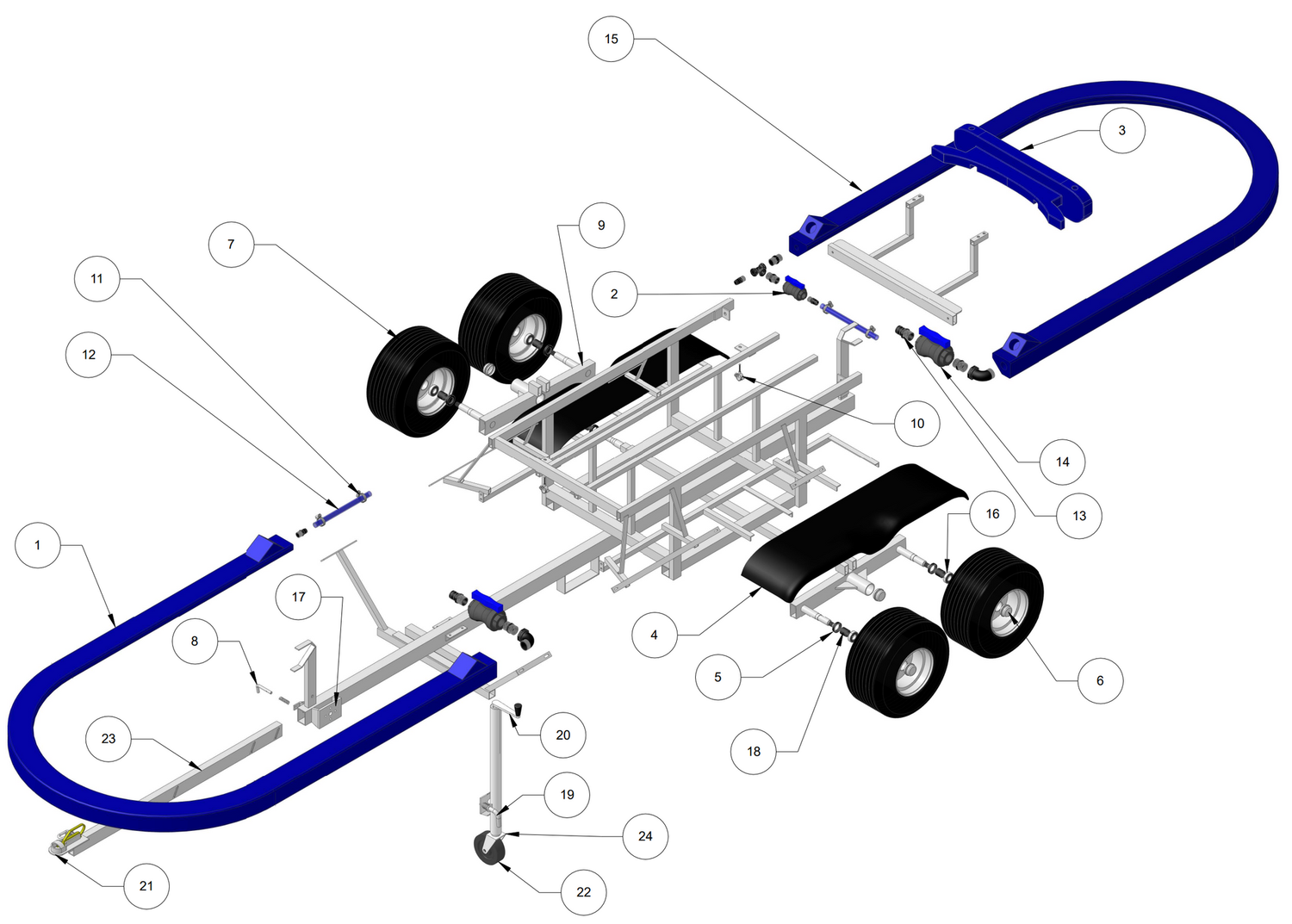 25 Teat Manifold to suit MTF50 - REAR