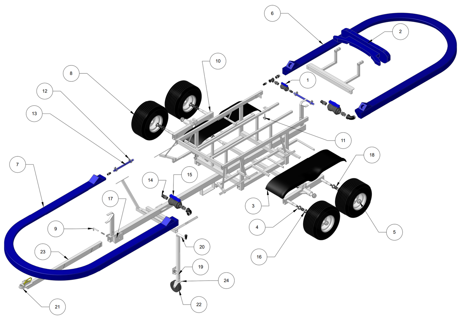 30 Teat Manifold to suit MTF60 - FRONT