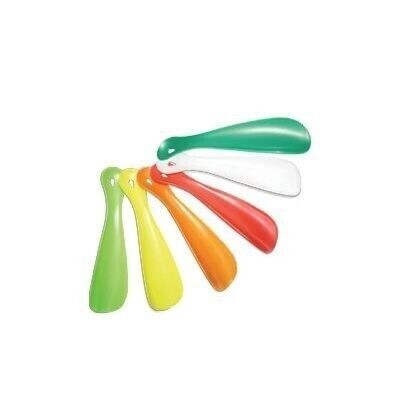 PLASTIC SHOE HORN 6” ASSORTED COLOURS