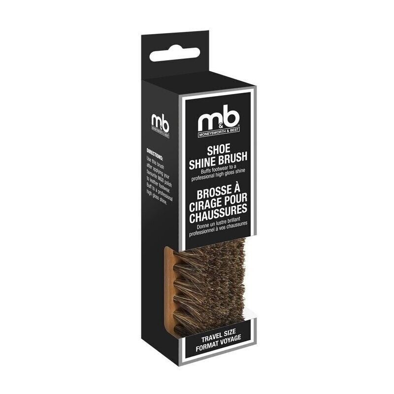 SHOE SHINE BRUSH (TRAVEL SIZE)