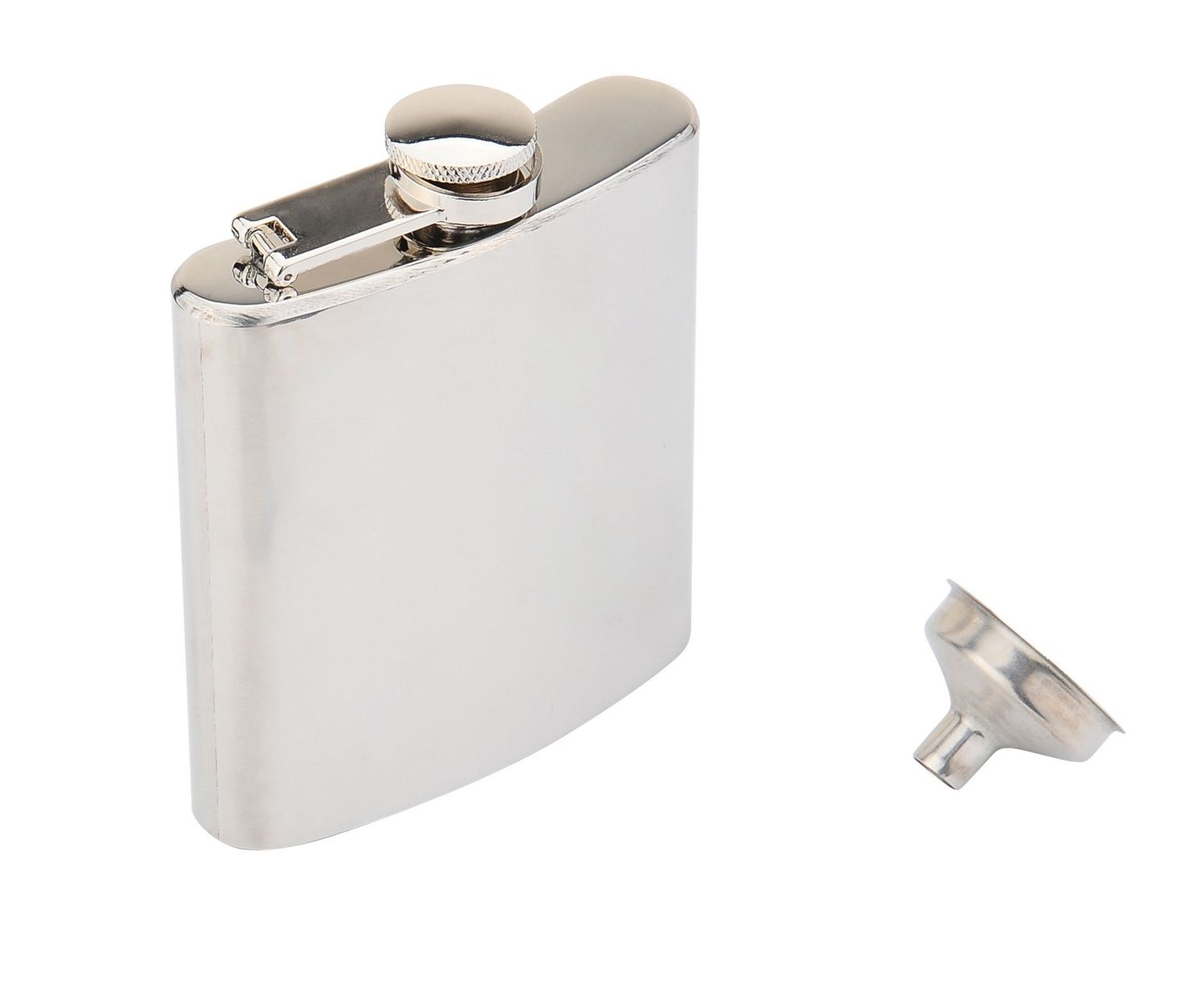 Armada 6oz High Polished Hipflask