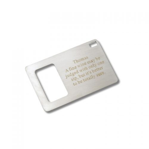 Credit Card Sized Bottle Opener